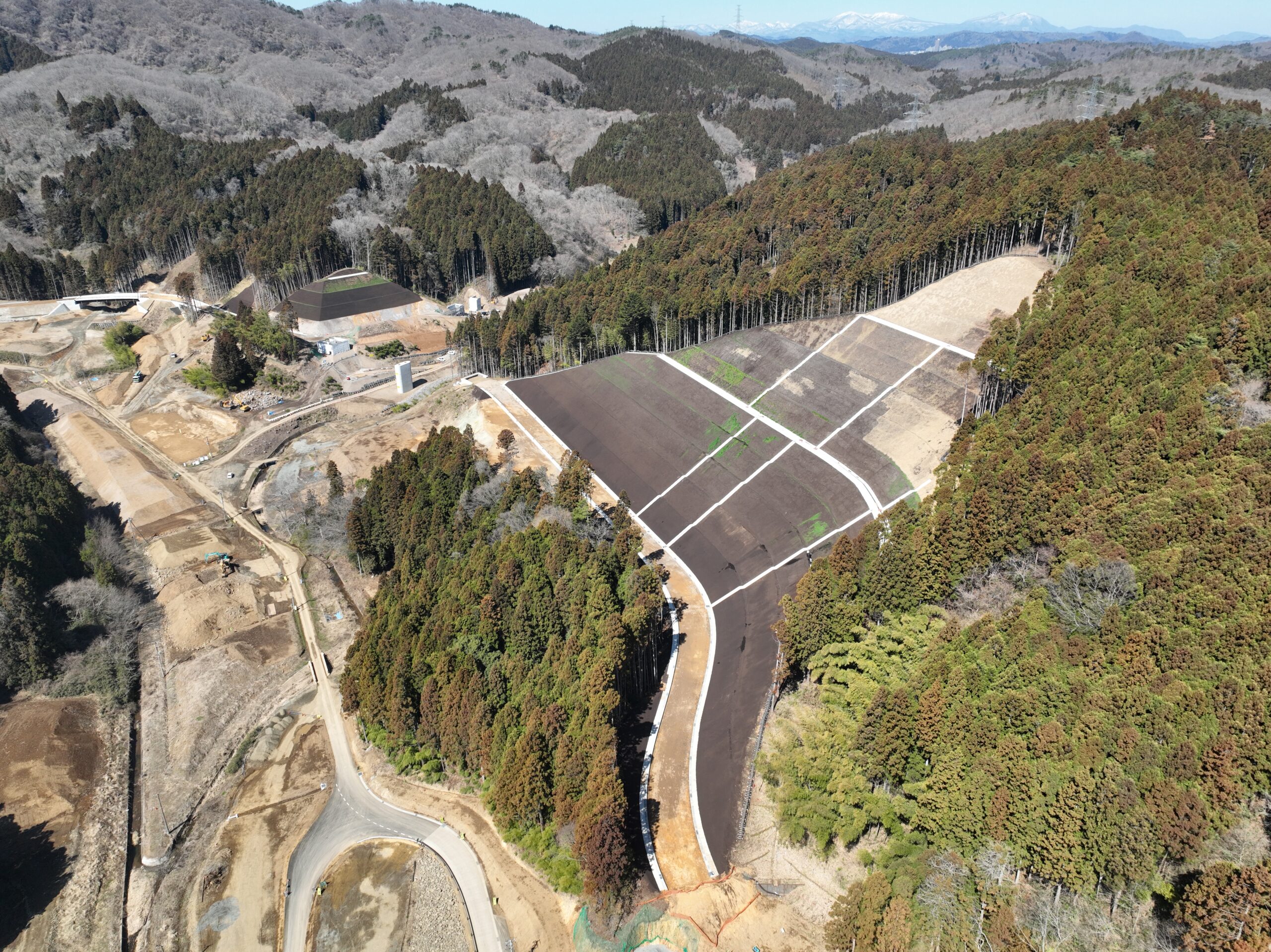 川内沢ダム付替市道 道路改良工事(その3)