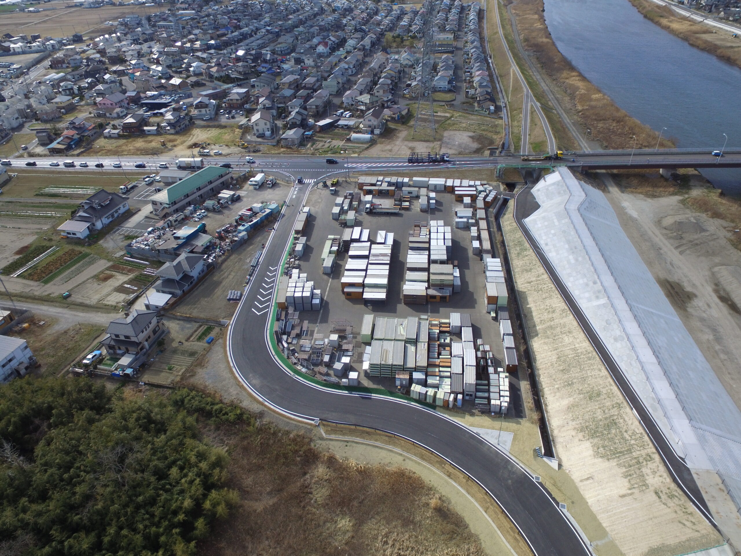 蒲生東通1号線道路改築工事 （蒲生東通工区・その1）