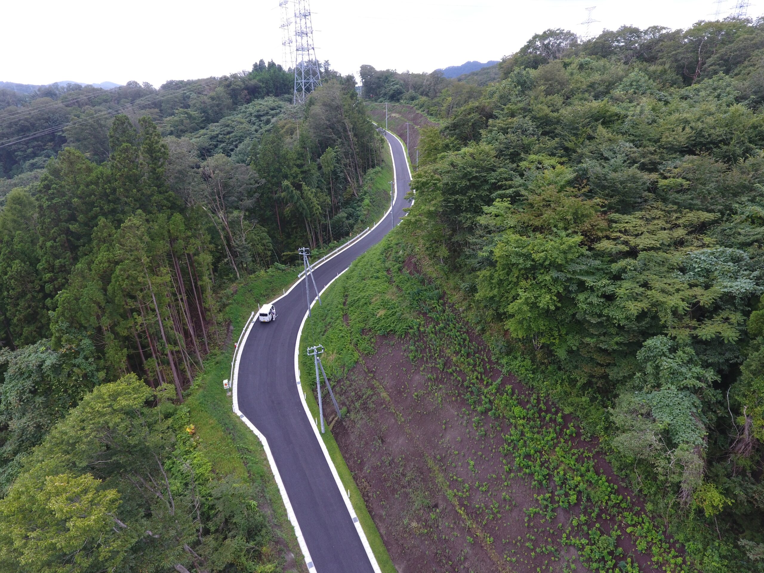 (市)湯元上原線道路改良工事