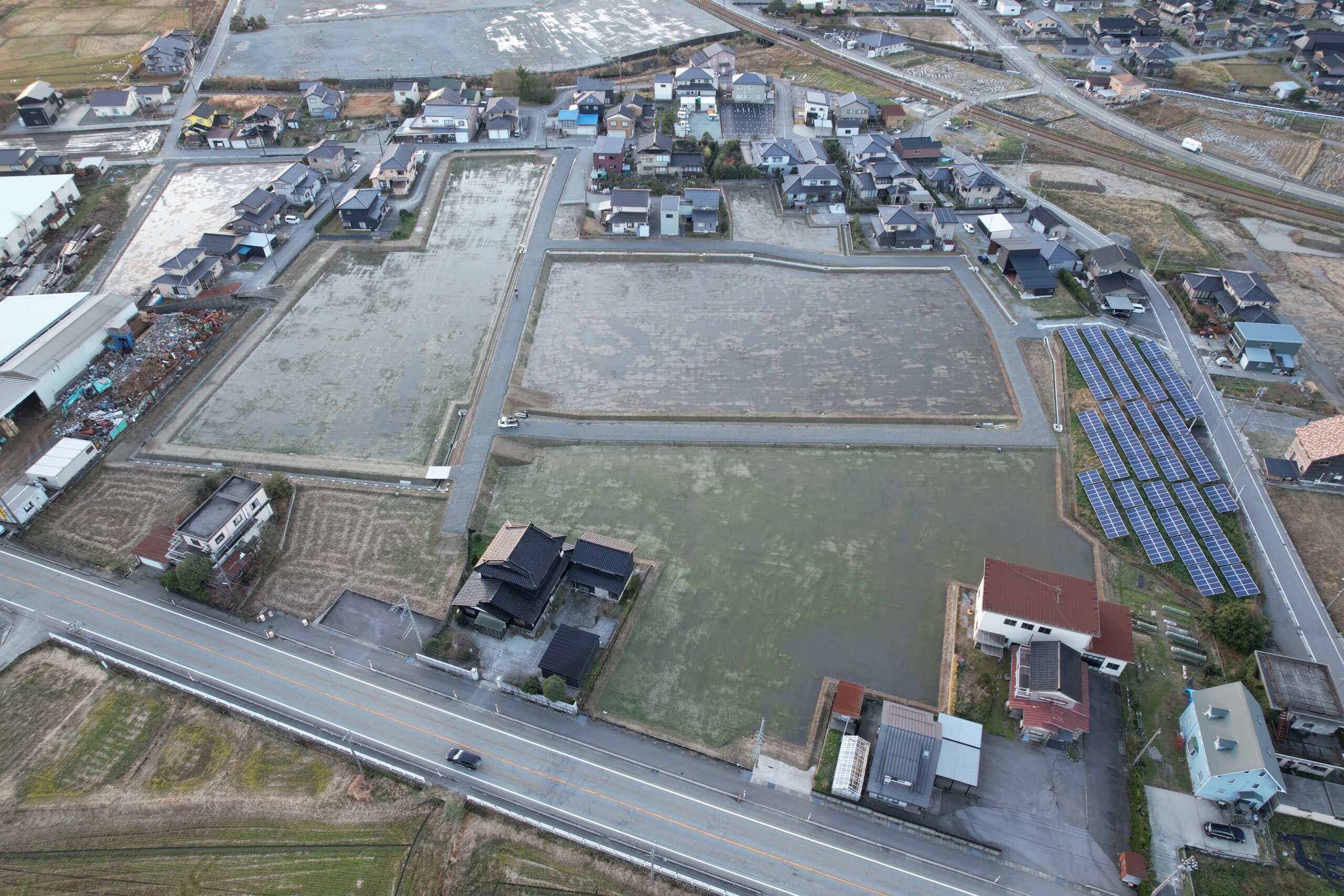 ほ場整備 泊東部南地区 第1工区ほ場整備工事