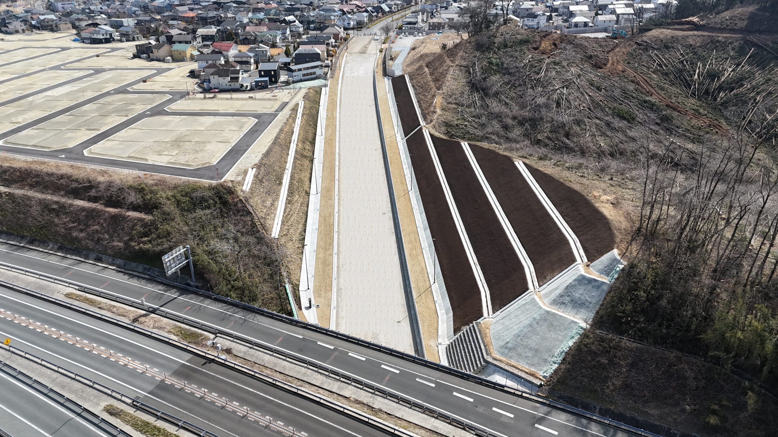 (市)七北田西成田線道路改良工事