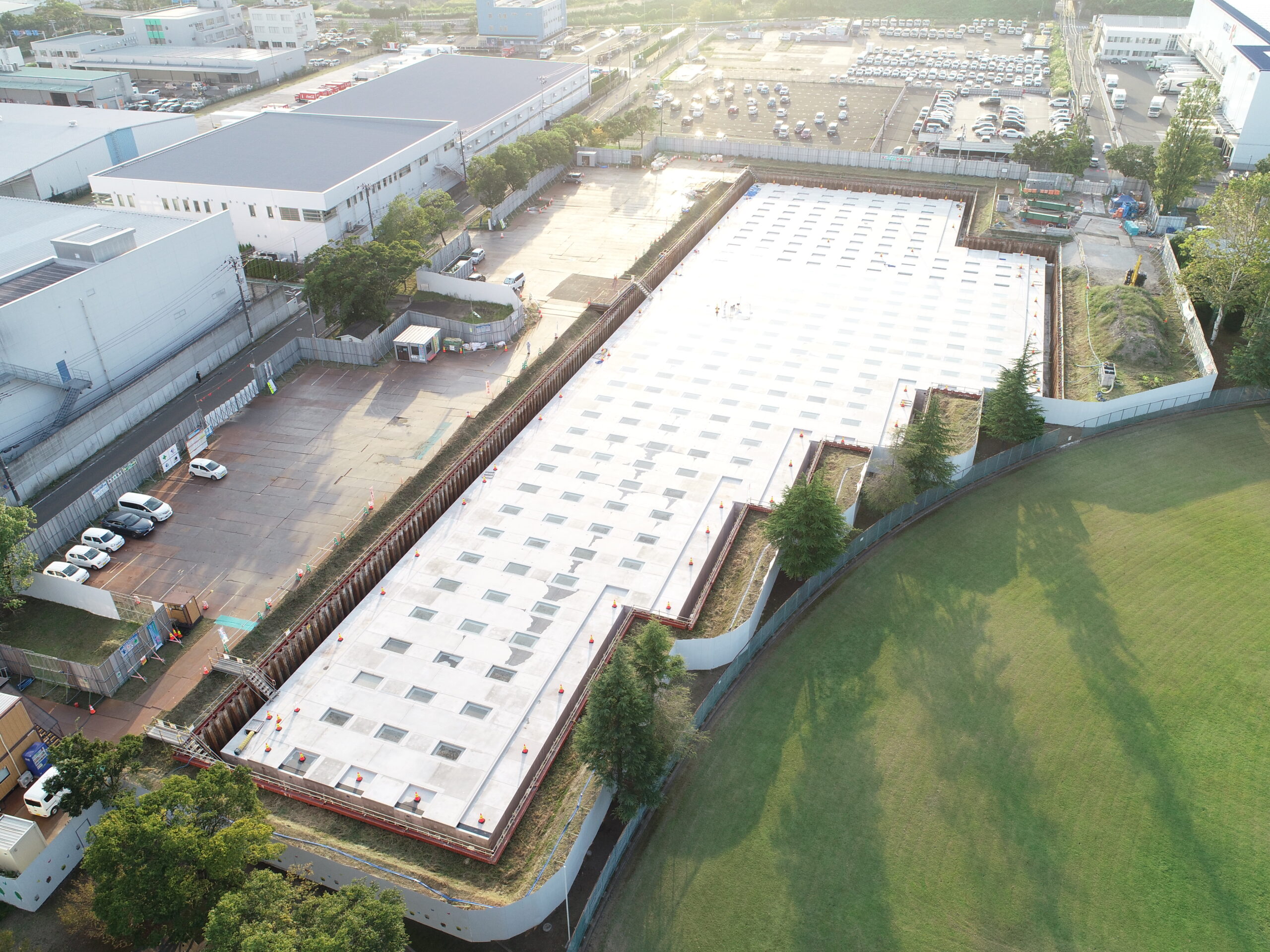 扇町一丁目公園調整池建設工事